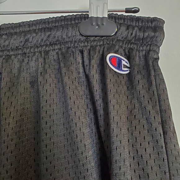 Champion Mens Mesh Shorts in Black - Picture 9 of 11